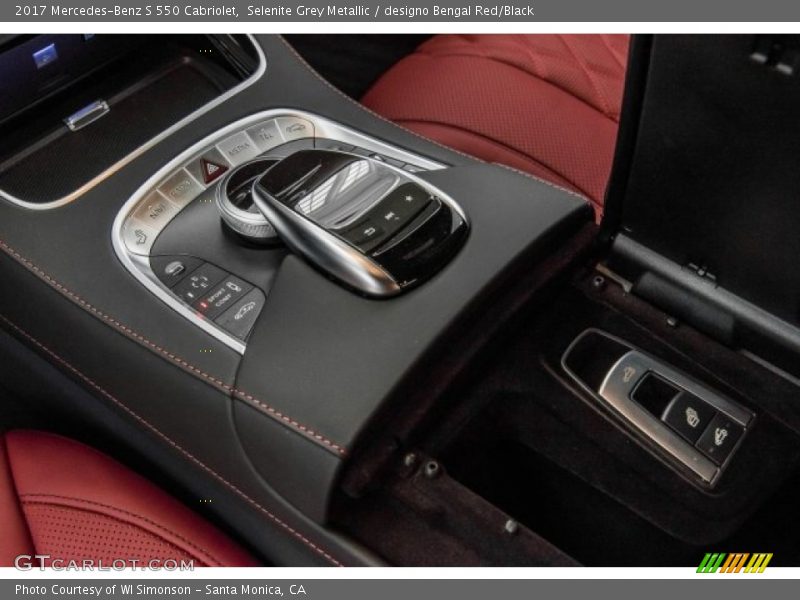 Selenite Grey Metallic / designo Bengal Red/Black 2017 Mercedes-Benz S 550 Cabriolet