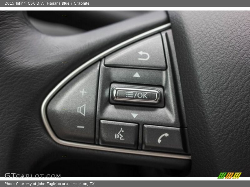 Hagane Blue / Graphite 2015 Infiniti Q50 3.7