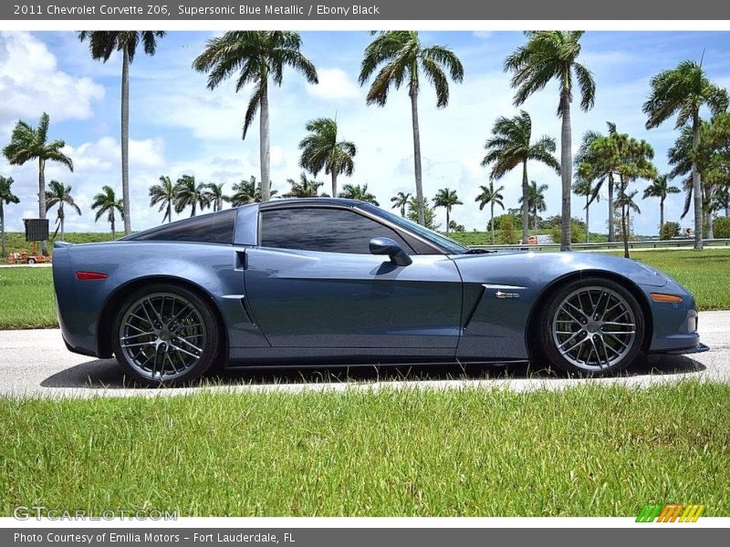  2011 Corvette Z06 Supersonic Blue Metallic