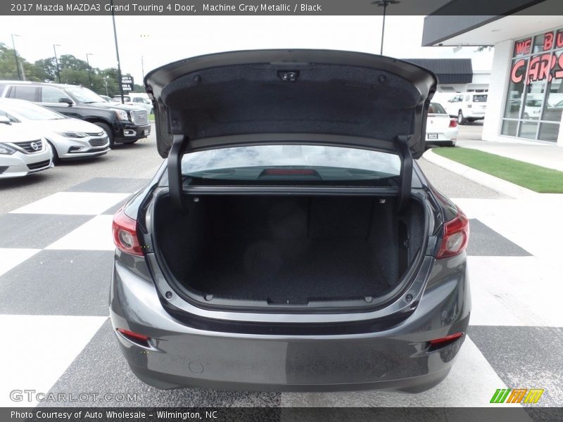 Machine Gray Metallic / Black 2017 Mazda MAZDA3 Grand Touring 4 Door
