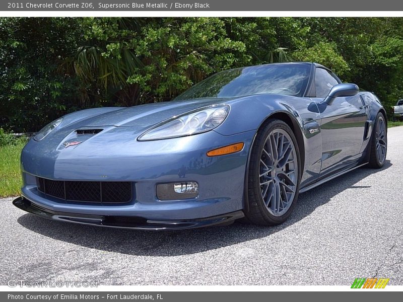 Front 3/4 View of 2011 Corvette Z06