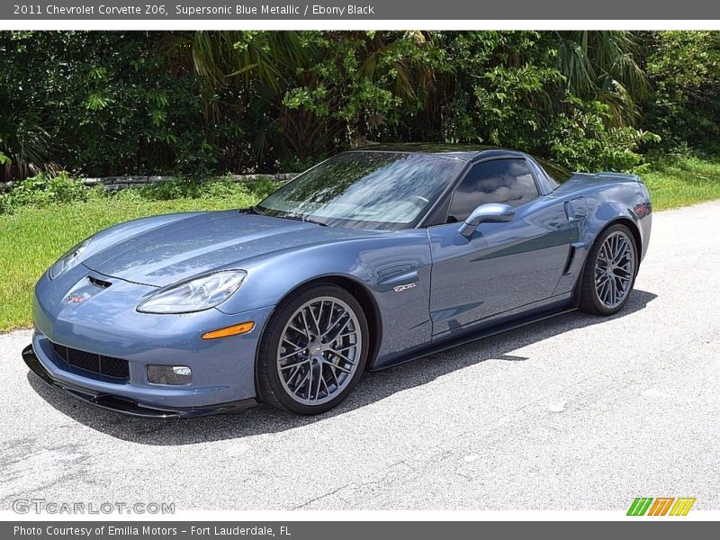 Front 3/4 View of 2011 Corvette Z06