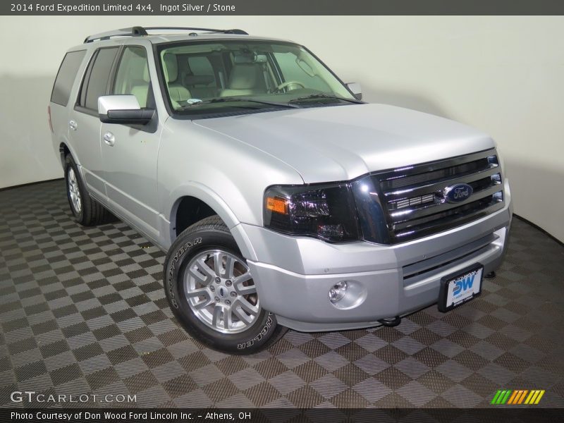 Ingot Silver / Stone 2014 Ford Expedition Limited 4x4
