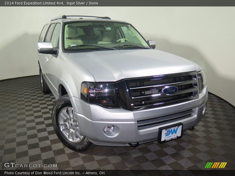 Ingot Silver / Stone 2014 Ford Expedition Limited 4x4