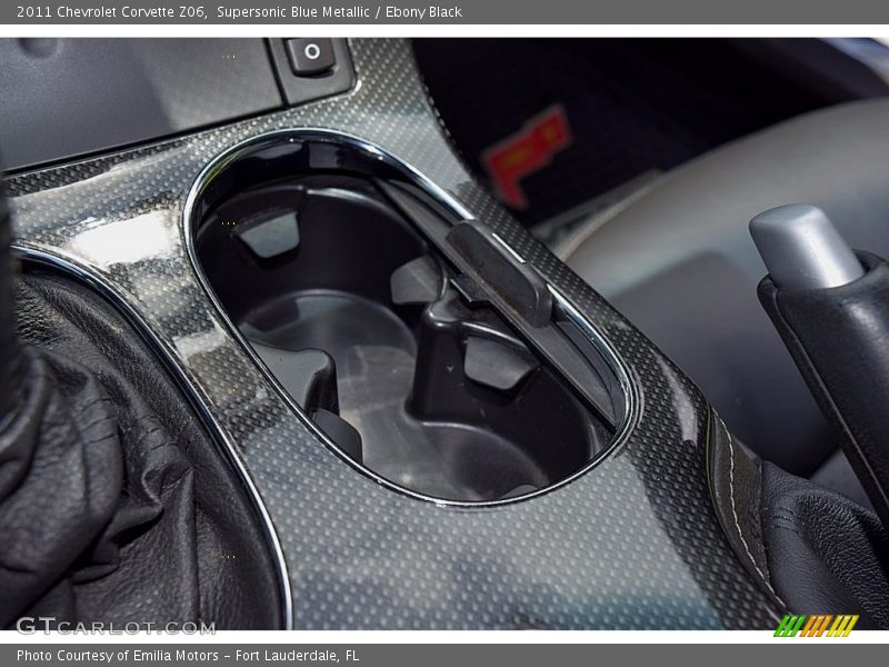 Supersonic Blue Metallic / Ebony Black 2011 Chevrolet Corvette Z06