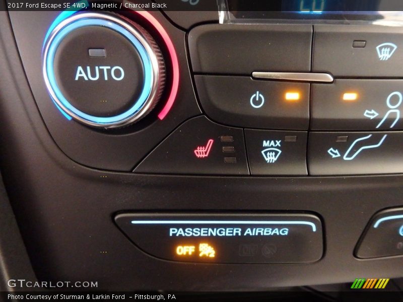 Magnetic / Charcoal Black 2017 Ford Escape SE 4WD