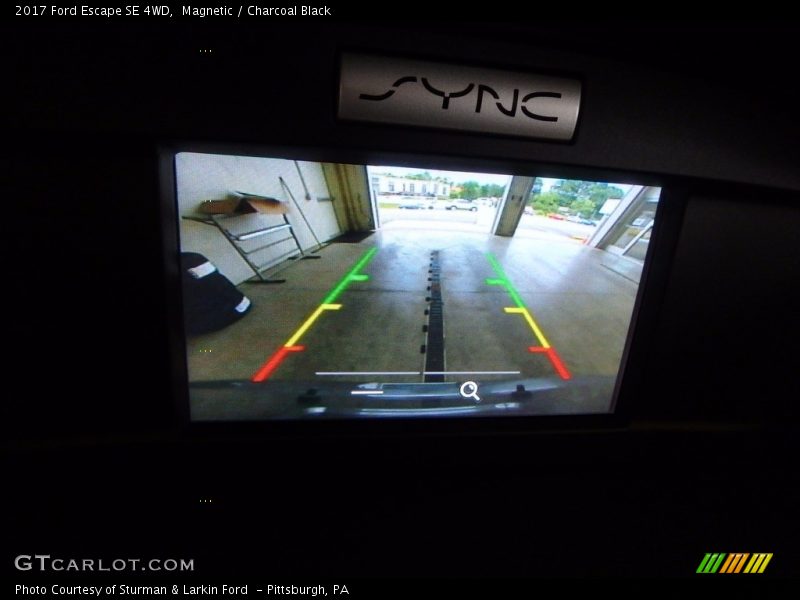 Magnetic / Charcoal Black 2017 Ford Escape SE 4WD