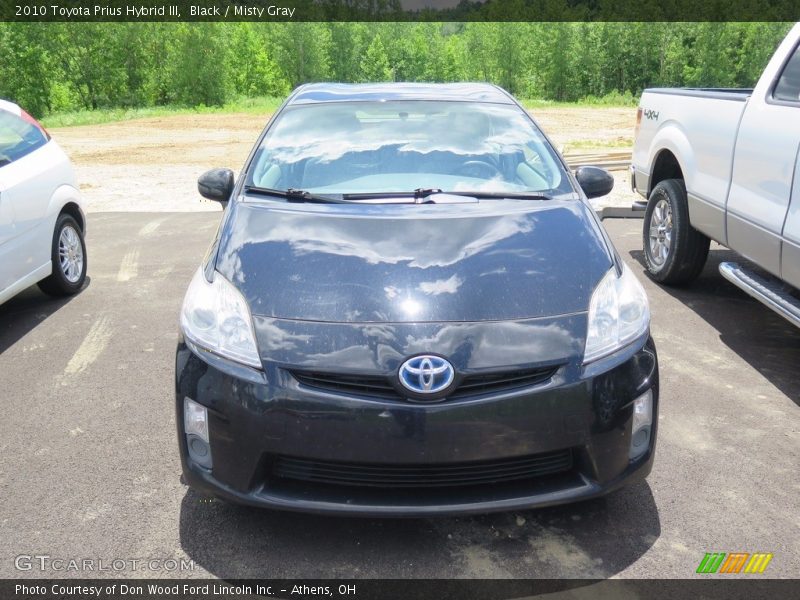 Black / Misty Gray 2010 Toyota Prius Hybrid III
