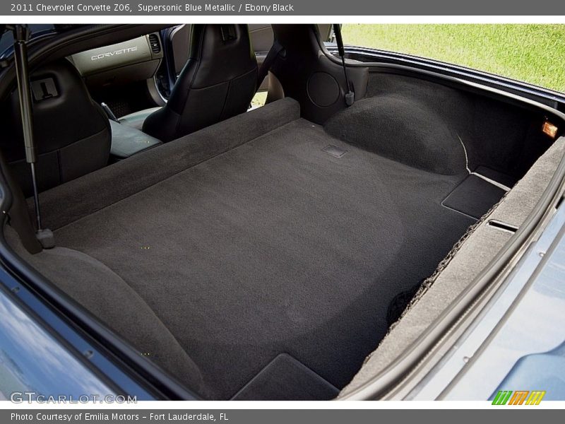  2011 Corvette Z06 Trunk