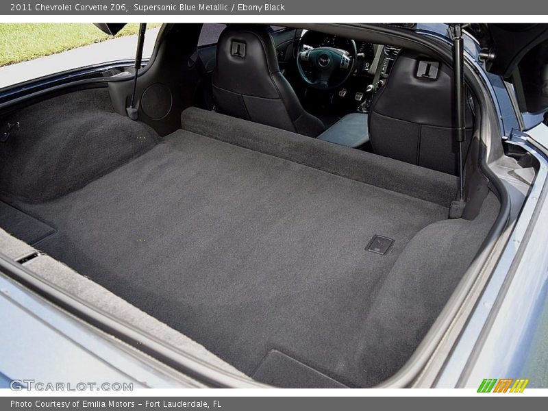  2011 Corvette Z06 Trunk