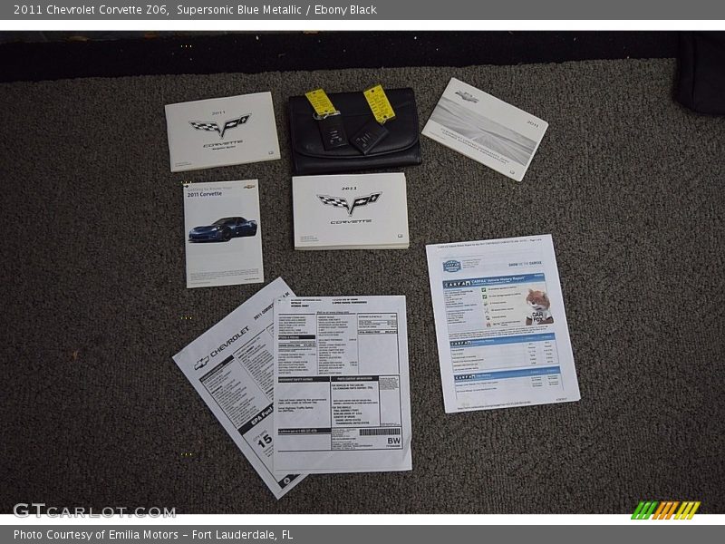 Books/Manuals of 2011 Corvette Z06