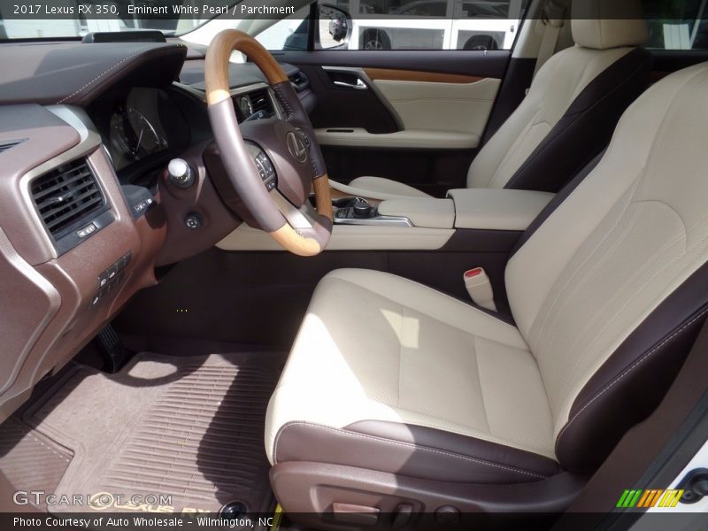  2017 RX 350 Parchment Interior