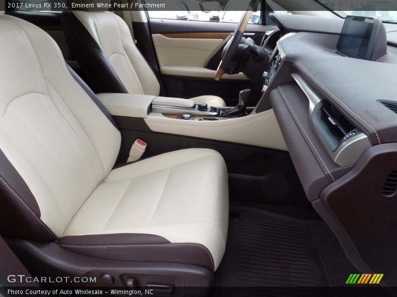 Front Seat of 2017 RX 350