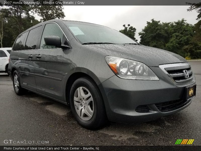 Nimbus Gray Metallic / Gray 2007 Honda Odyssey EX