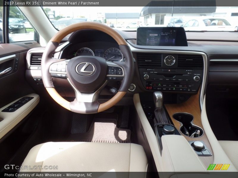 Dashboard of 2017 RX 350