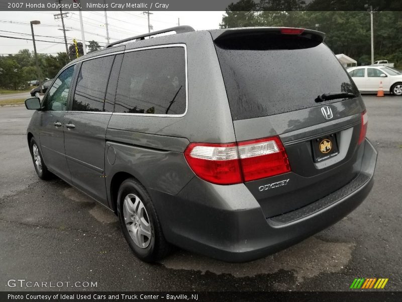 Nimbus Gray Metallic / Gray 2007 Honda Odyssey EX
