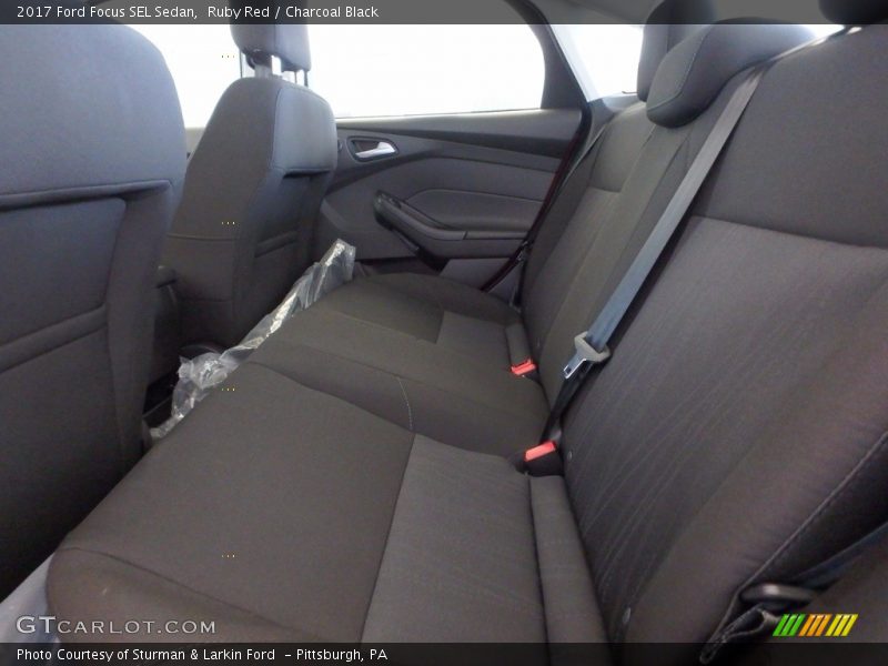 Ruby Red / Charcoal Black 2017 Ford Focus SEL Sedan