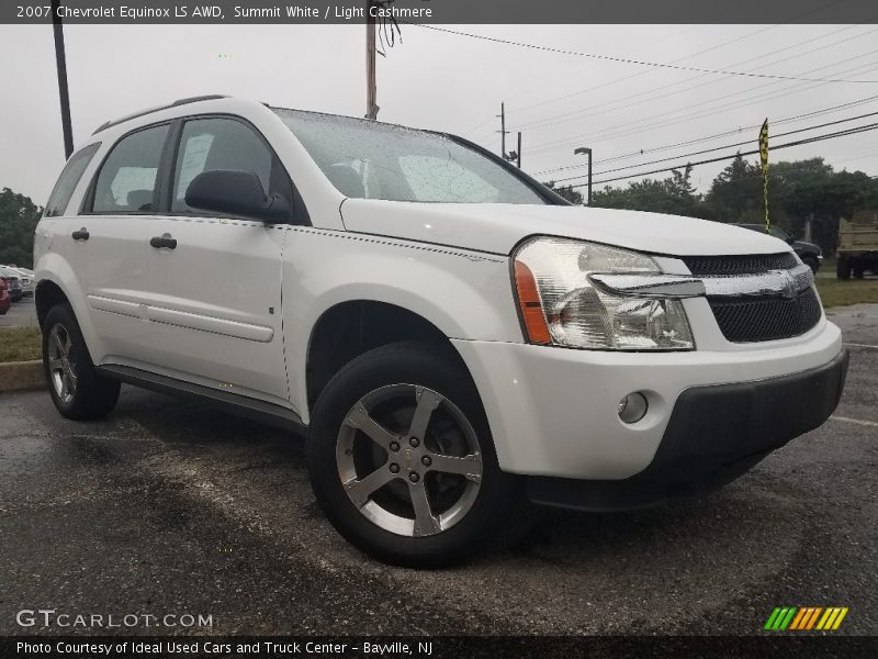 Summit White / Light Cashmere 2007 Chevrolet Equinox LS AWD