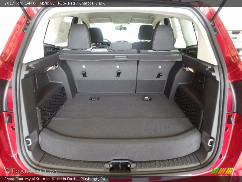 Ruby Red / Charcoal Black 2017 Ford C-Max Hybrid SE