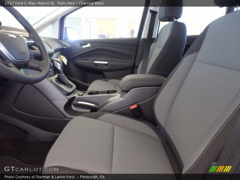 Ruby Red / Charcoal Black 2017 Ford C-Max Hybrid SE