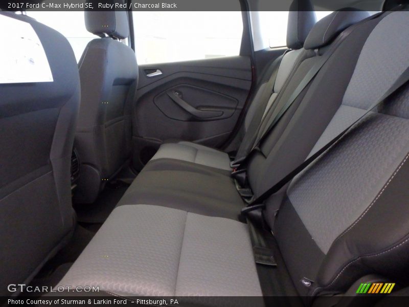 Ruby Red / Charcoal Black 2017 Ford C-Max Hybrid SE