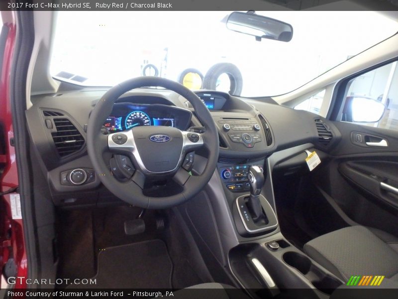 Dashboard of 2017 C-Max Hybrid SE