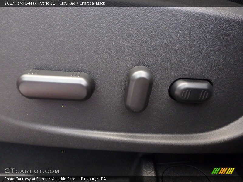 Ruby Red / Charcoal Black 2017 Ford C-Max Hybrid SE