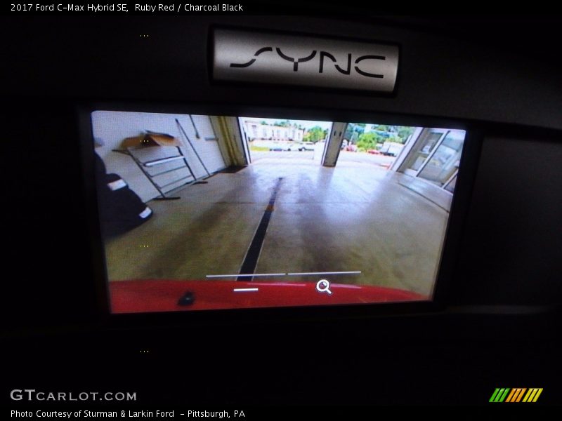 Ruby Red / Charcoal Black 2017 Ford C-Max Hybrid SE