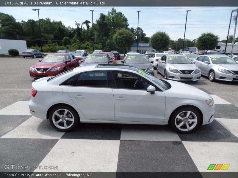 Glacier White Metallic / Black 2015 Audi A3 1.8 Premium