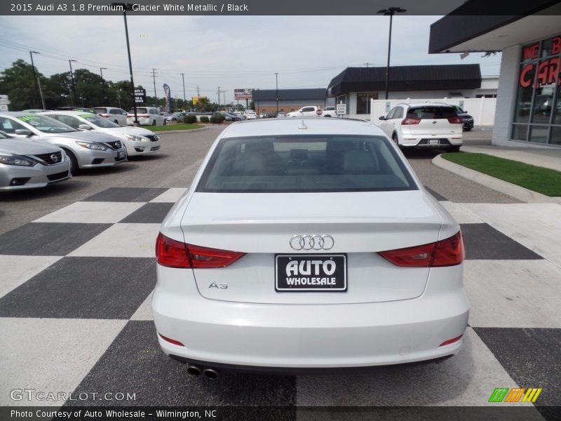 Glacier White Metallic / Black 2015 Audi A3 1.8 Premium