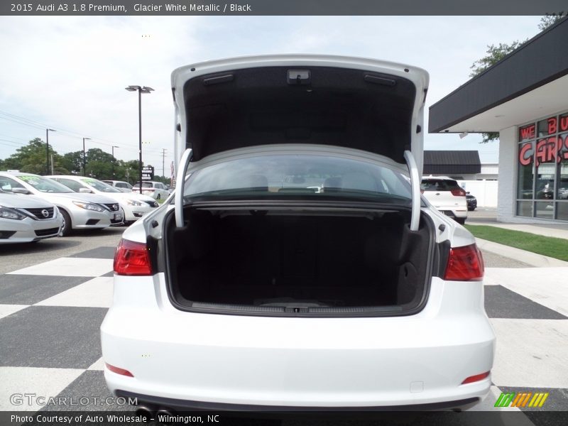 Glacier White Metallic / Black 2015 Audi A3 1.8 Premium