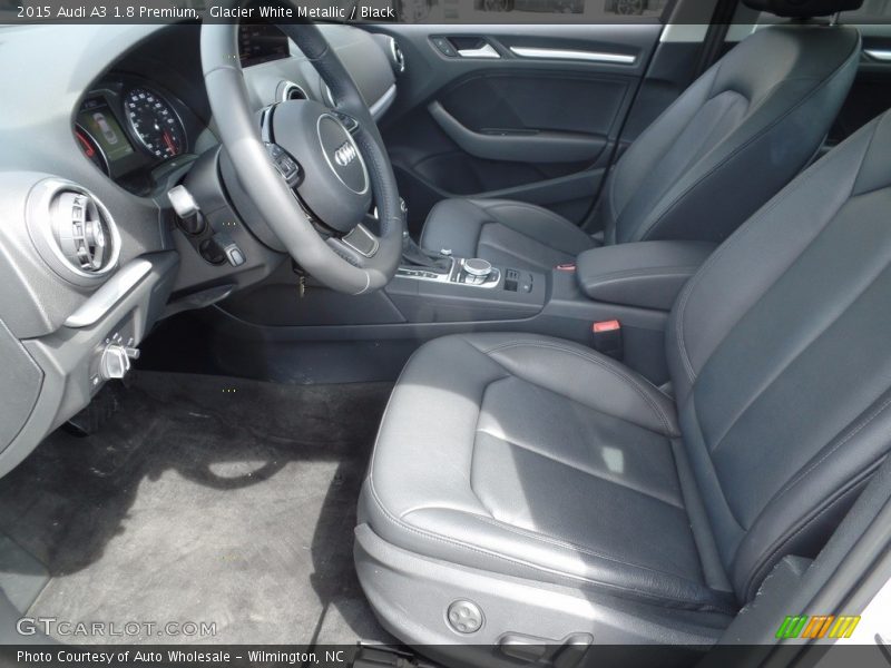 Glacier White Metallic / Black 2015 Audi A3 1.8 Premium