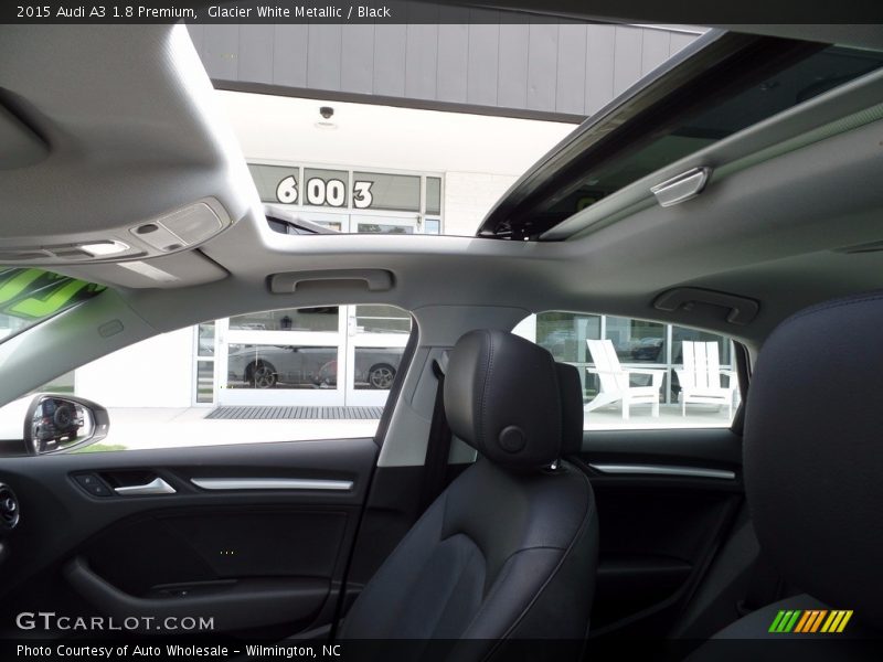 Glacier White Metallic / Black 2015 Audi A3 1.8 Premium