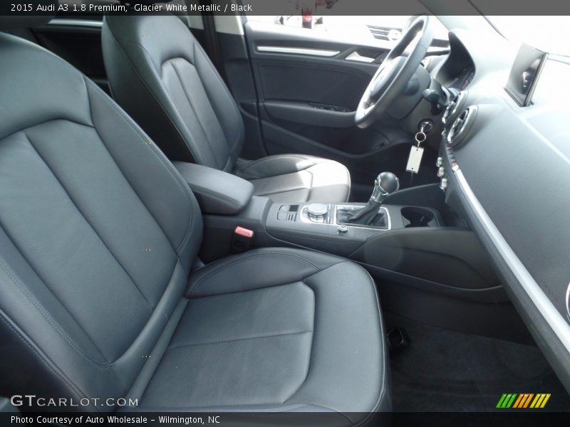 Glacier White Metallic / Black 2015 Audi A3 1.8 Premium