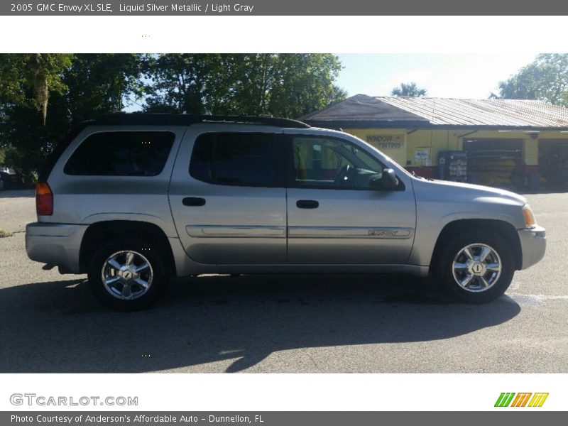 Liquid Silver Metallic / Light Gray 2005 GMC Envoy XL SLE