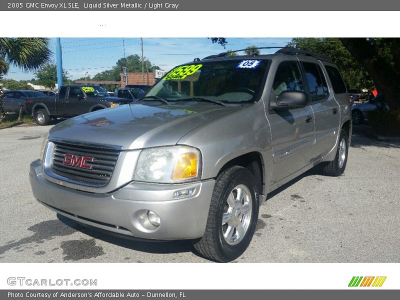 Liquid Silver Metallic / Light Gray 2005 GMC Envoy XL SLE