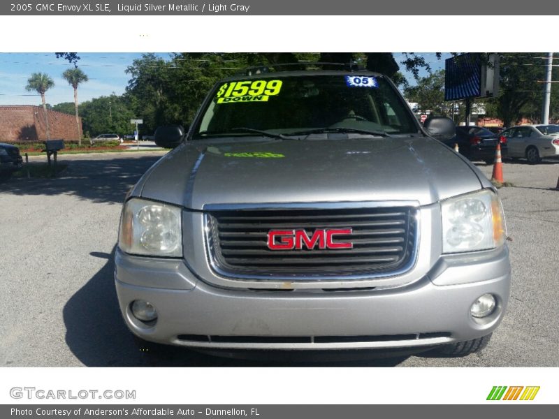 Liquid Silver Metallic / Light Gray 2005 GMC Envoy XL SLE