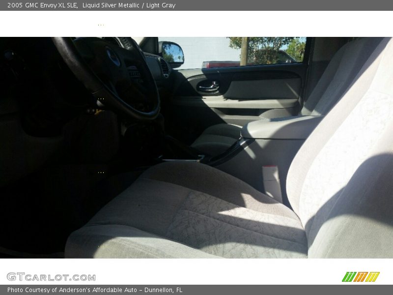 Liquid Silver Metallic / Light Gray 2005 GMC Envoy XL SLE