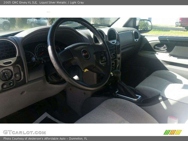 Liquid Silver Metallic / Light Gray 2005 GMC Envoy XL SLE