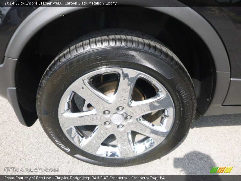 Carbon Black Metallic / Ebony 2014 Buick Encore Leather AWD