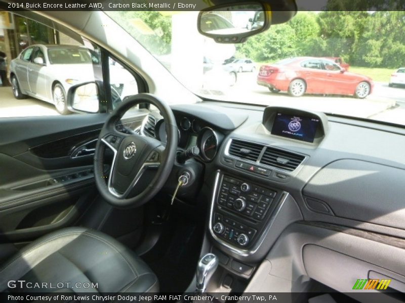 Carbon Black Metallic / Ebony 2014 Buick Encore Leather AWD