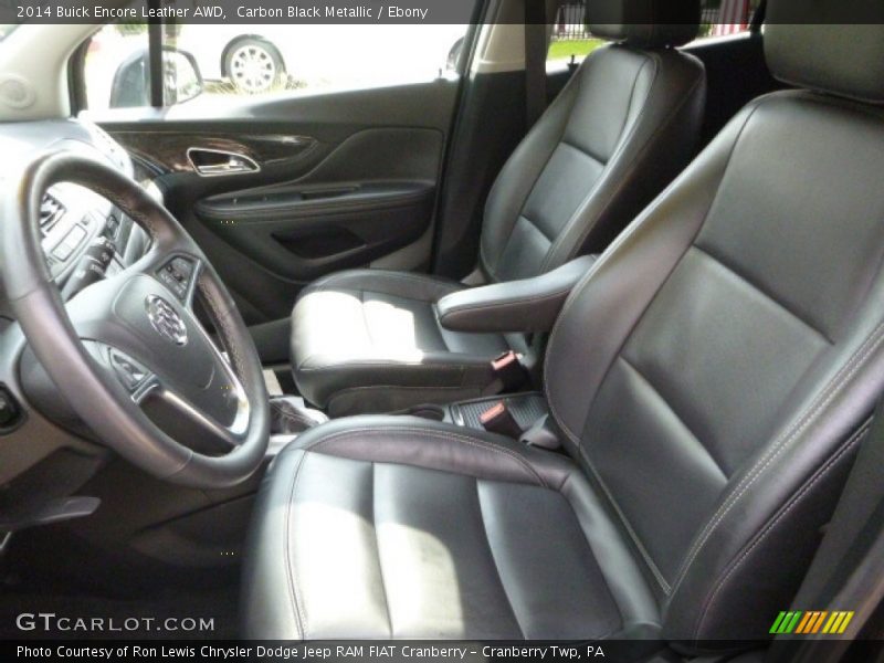 Carbon Black Metallic / Ebony 2014 Buick Encore Leather AWD