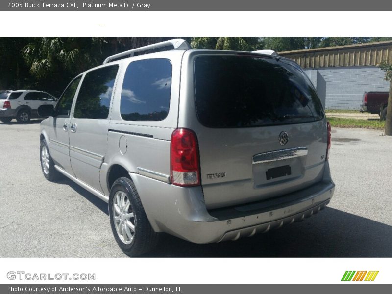 Platinum Metallic / Gray 2005 Buick Terraza CXL