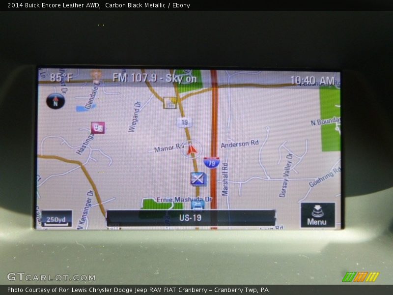 Carbon Black Metallic / Ebony 2014 Buick Encore Leather AWD
