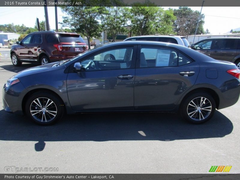 Slate Metallic / Ash 2016 Toyota Corolla LE