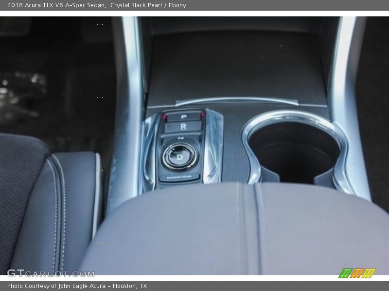 Crystal Black Pearl / Ebony 2018 Acura TLX V6 A-Spec Sedan