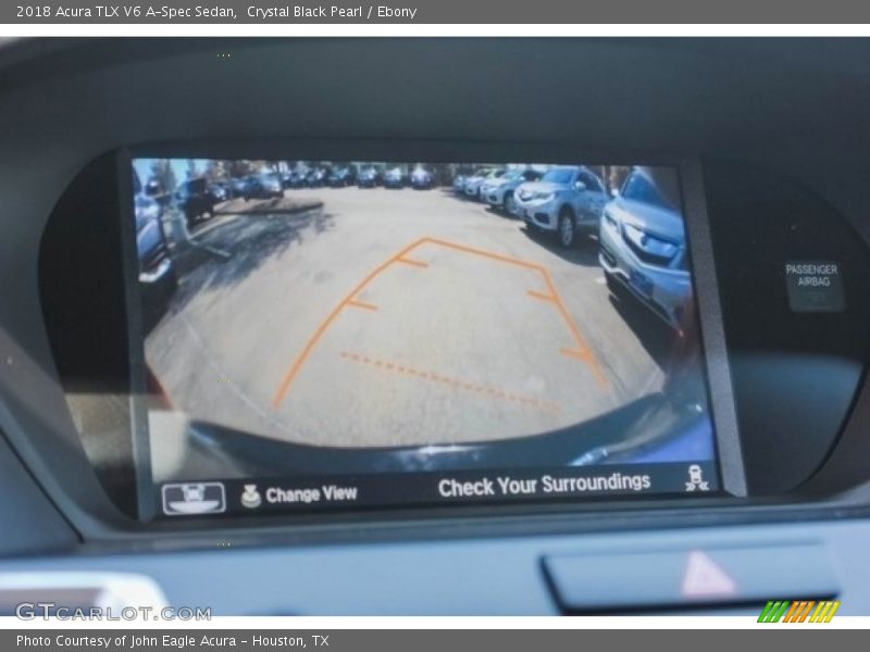 Crystal Black Pearl / Ebony 2018 Acura TLX V6 A-Spec Sedan