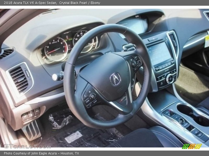 Dashboard of 2018 TLX V6 A-Spec Sedan