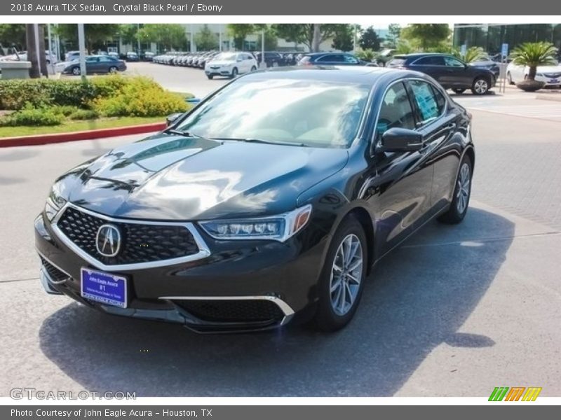 Crystal Black Pearl / Ebony 2018 Acura TLX Sedan
