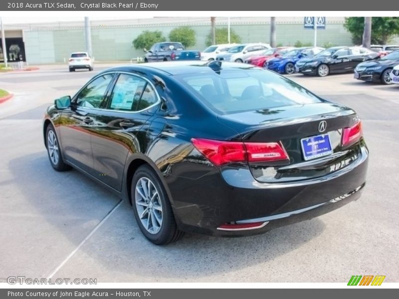 Crystal Black Pearl / Ebony 2018 Acura TLX Sedan